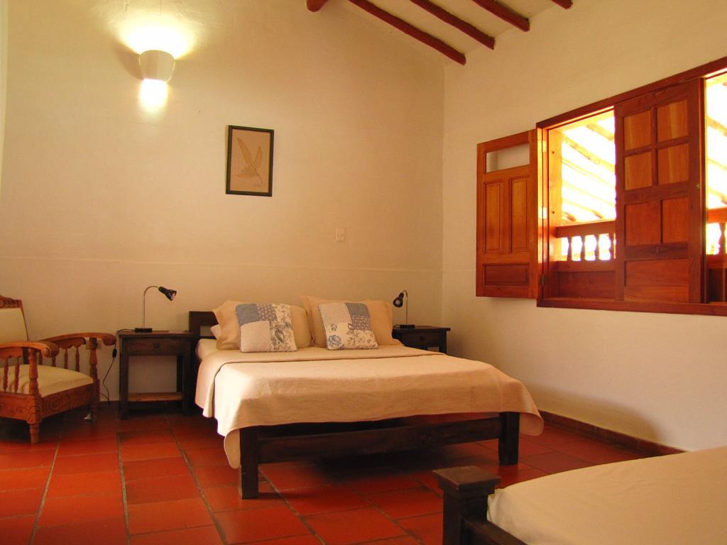 La Casa De Hercilia Boutique Barichara Szoba fotó