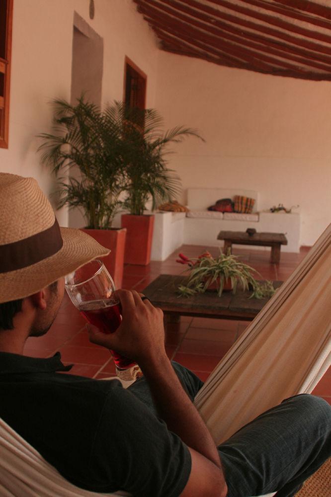 La Casa De Hercilia Boutique Barichara Kültér fotó